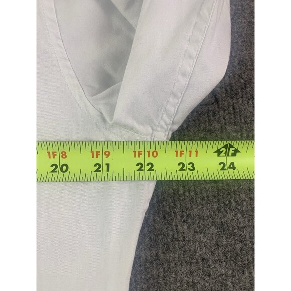 A/X Armani Exchange Slim Mens Cotton Contrast Trim L/S Button Down Shirt Size L - Picture 11 of 12